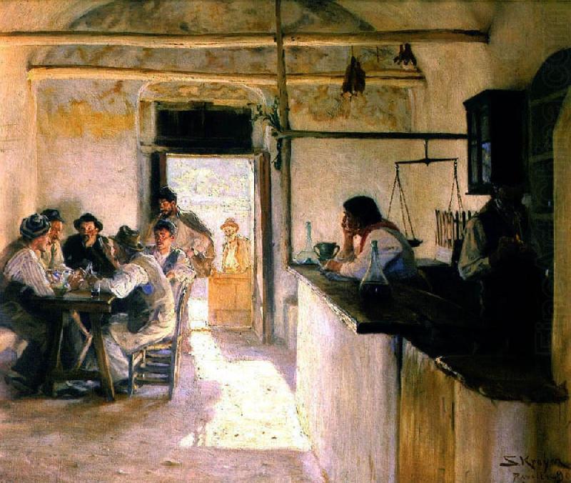 Osteria Ravello Italy, Peter Severin Kroyer